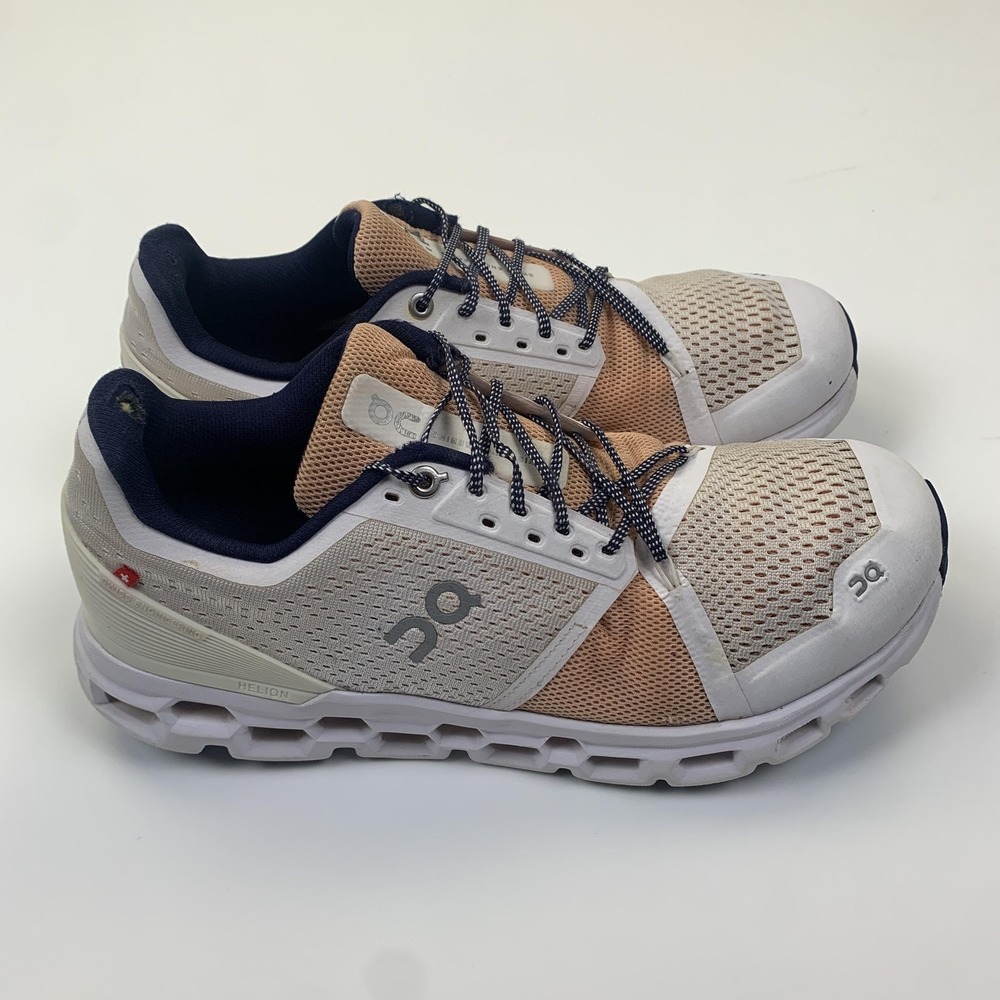 On Cloudflyer Shoes Womens Size 11 Beige CloudTec Running Sneakers JBCXJ